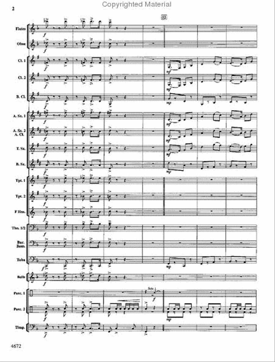 The Pinnacle The Pinnacle Concert Band scores gallery preview page 3