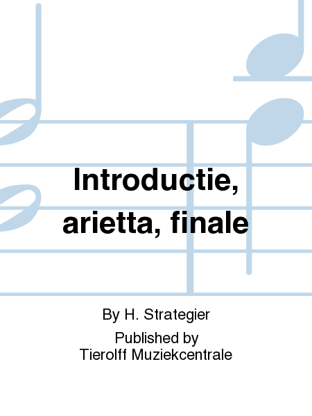 Introductie, Arietta, Finale