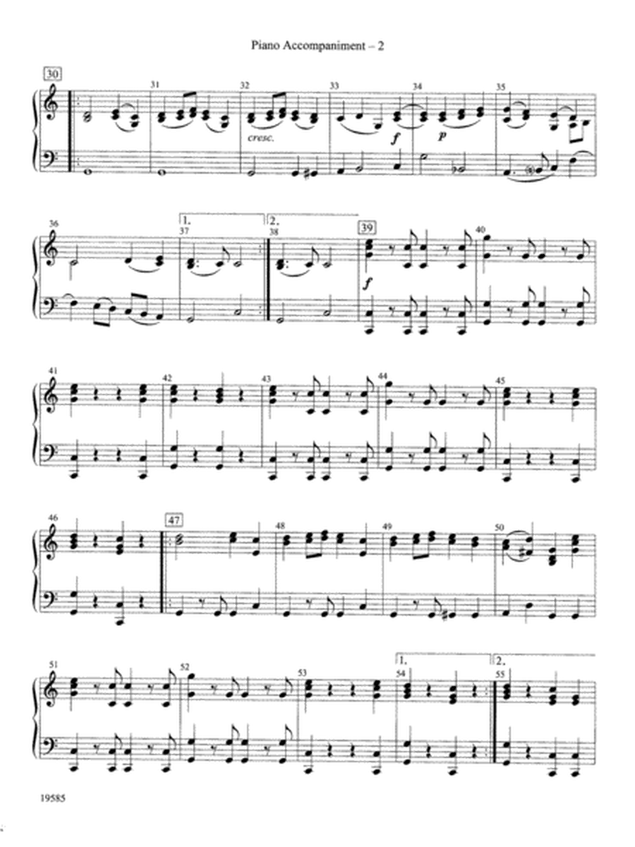 Ode to Joy from Symphony No. 9: Piano Accompaniment