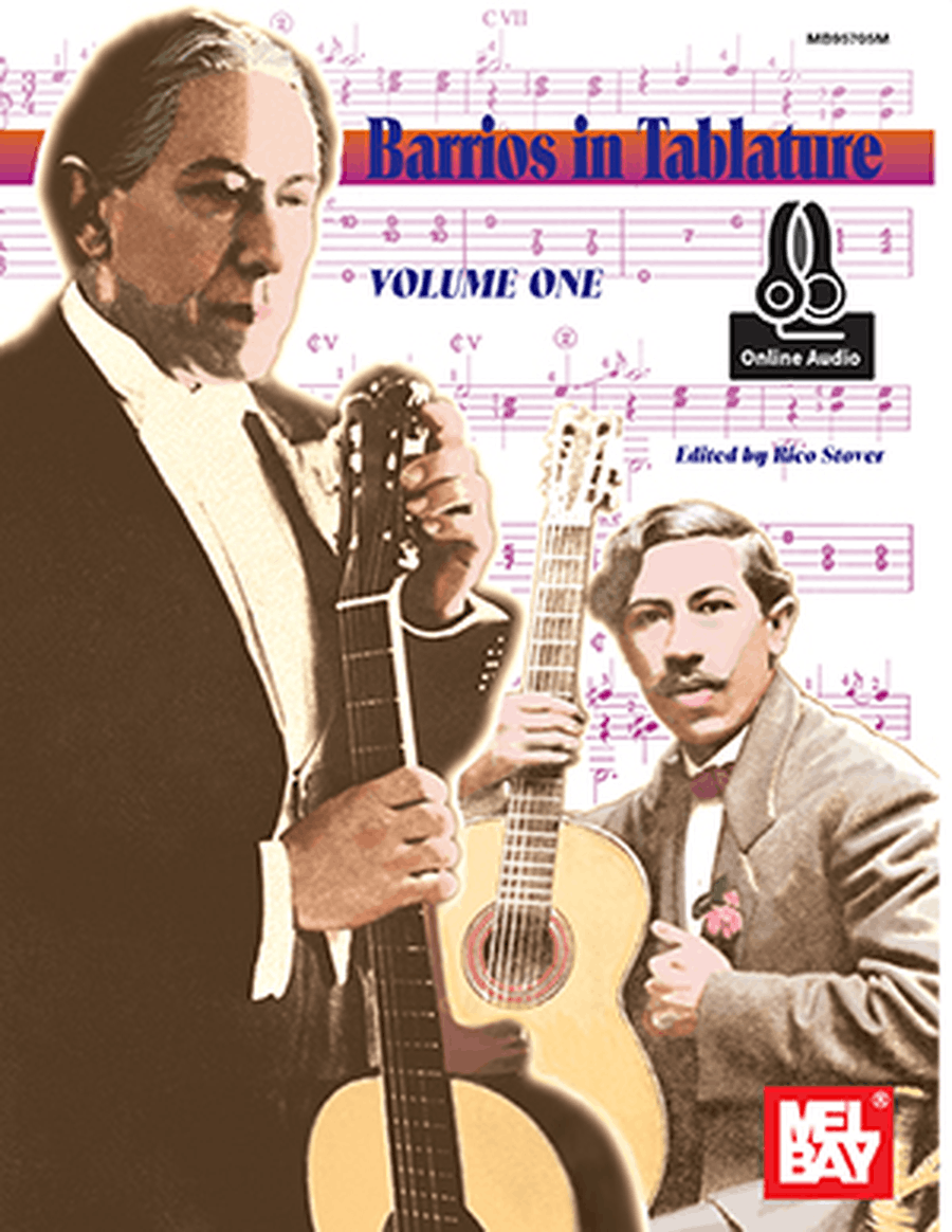 Barrios in Tablature, Volume 1 Classical Guitar scores gallery preview page 1