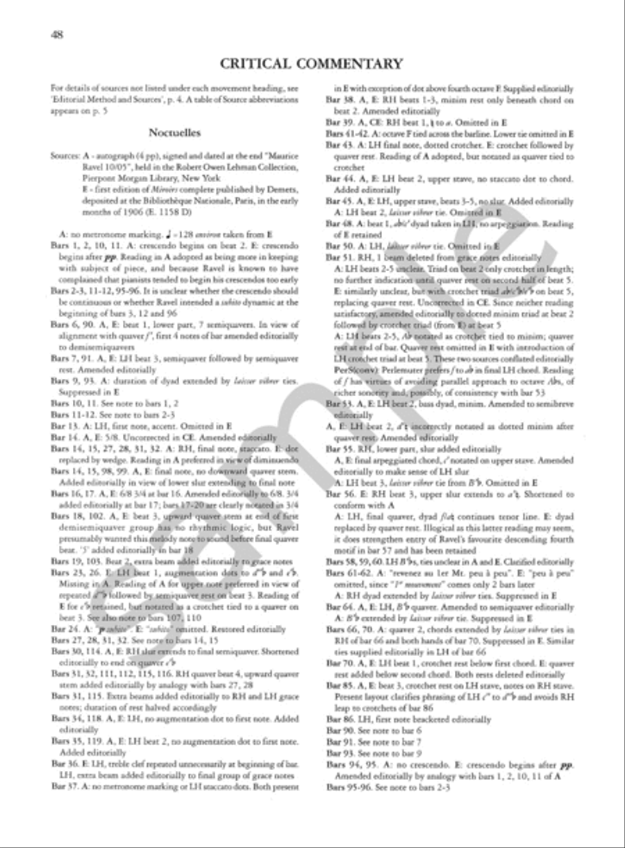 Miroirs for Piano Miroirs for Piano Piano scores gallery preview page 7