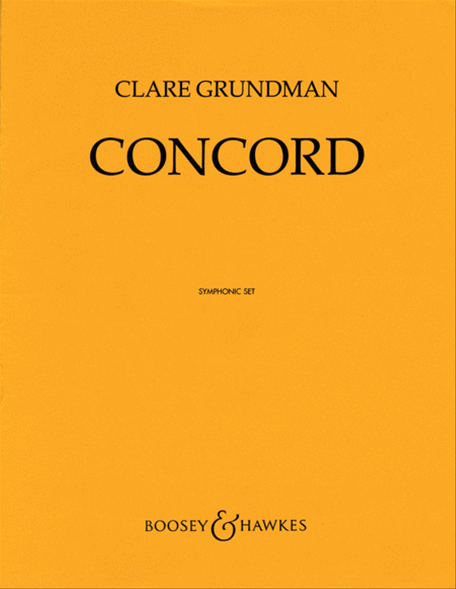 Concord Concord Concert Band scores gallery preview page 1