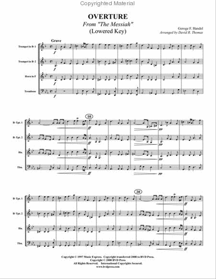 Festive Brass Album Festive Brass Album Brass Quartet scores gallery preview page 13