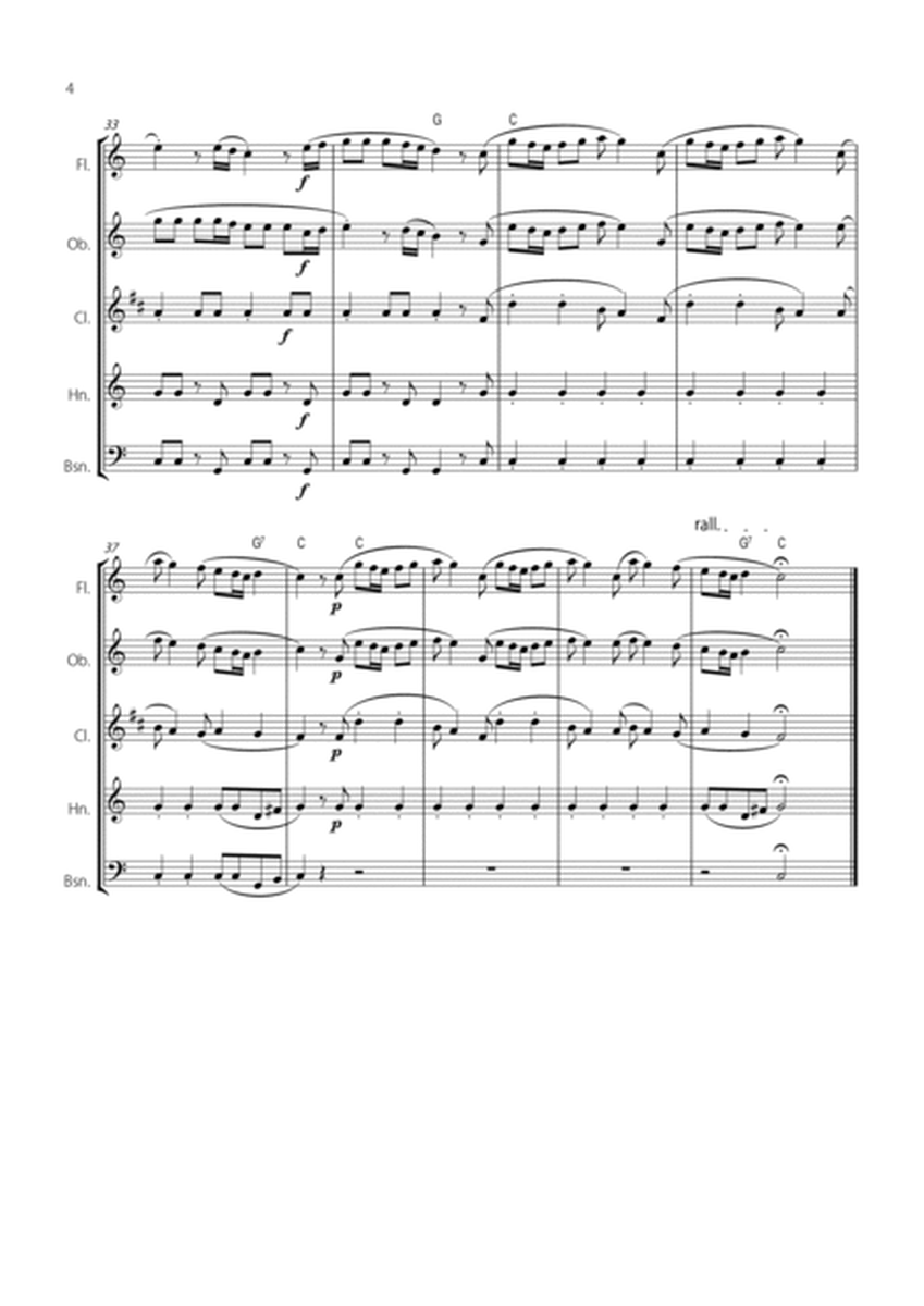 "Spring" (La Primavera) by Vivaldi - Easy version for WOODWIND QUINTET image number null