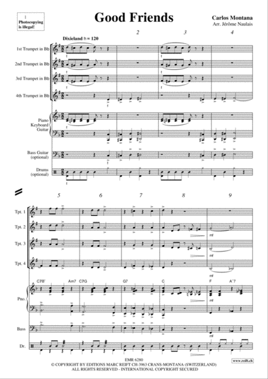 Good Friends Good Friends Trumpet scores gallery preview page 3