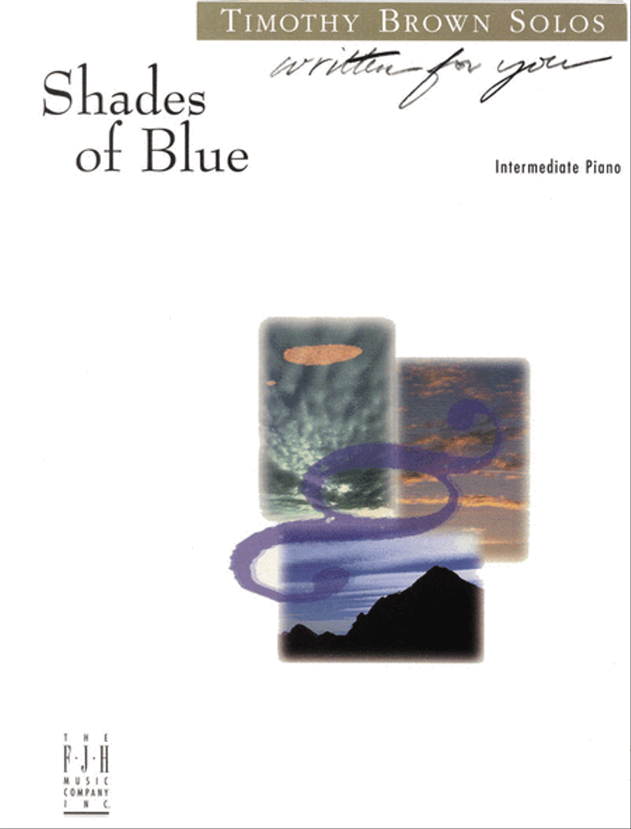 Shades of Blue Shades of Blue Piano Solo scores gallery preview page 1