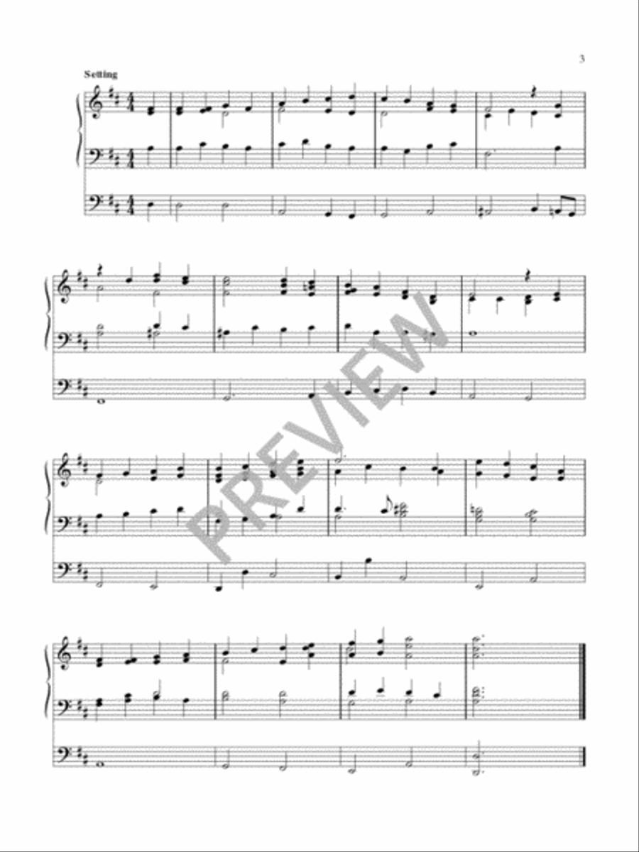 Hymn Harmonizations for Organ - Volume 5 Organ scores gallery preview page 6