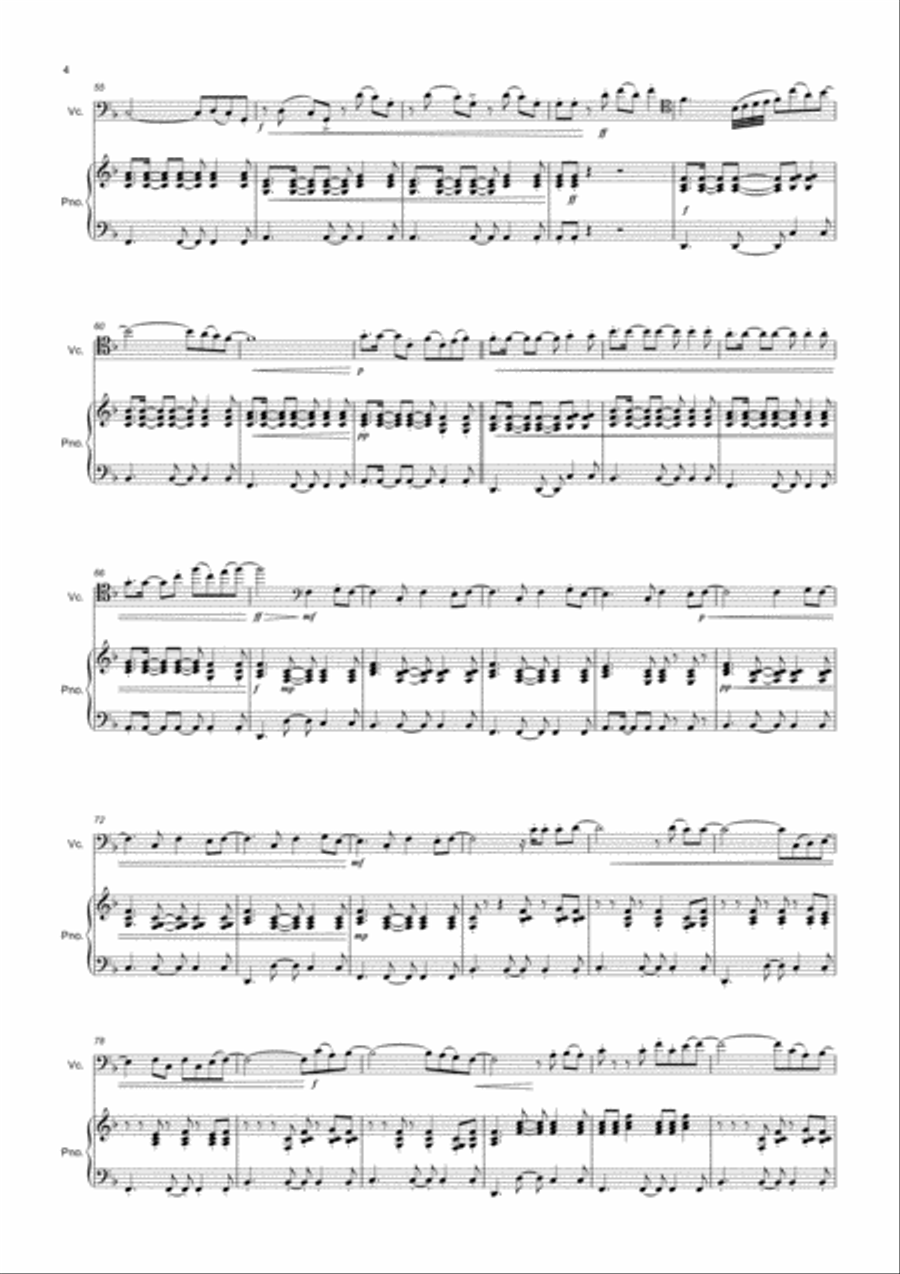 A Sky Full Of Stars Piano scores gallery preview page 4