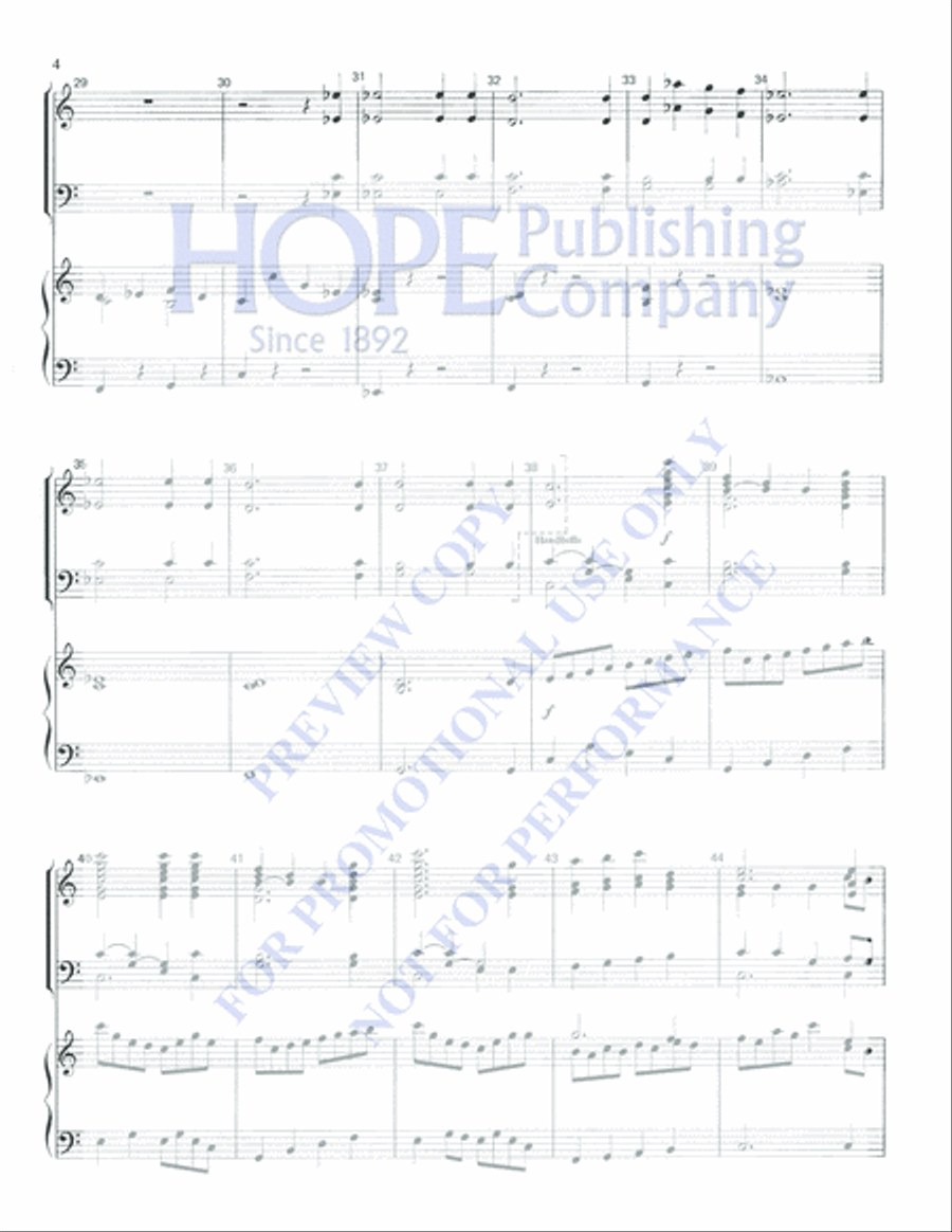 The Heavens Are Telling 3-Octaves scores gallery preview page 4