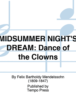 Book cover for MIDSUMMER NIGHT'S DREAM: Dance of the Clowns