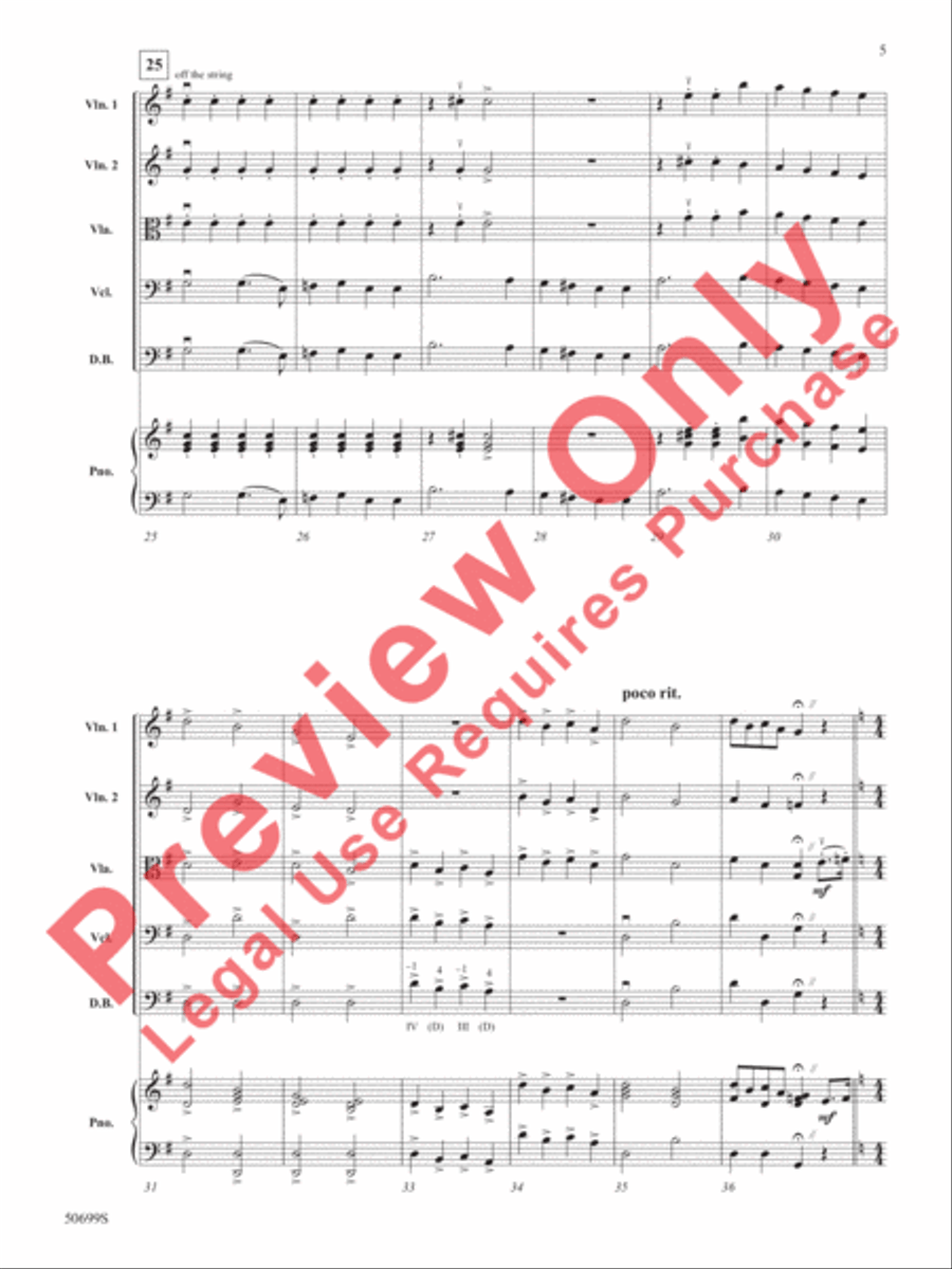 Highlights from The Wizard of Oz String Orchestra scores gallery preview page 6