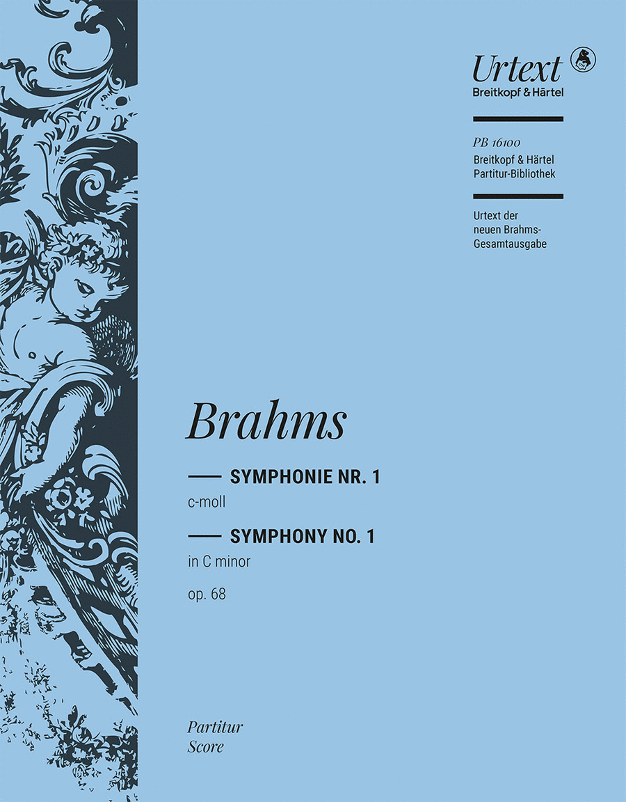 Symphony No. 1 in C minor Op. 68 Orchestra scores gallery preview page 1