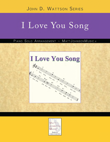 I Love You Song • John D. Wattson Series image number null