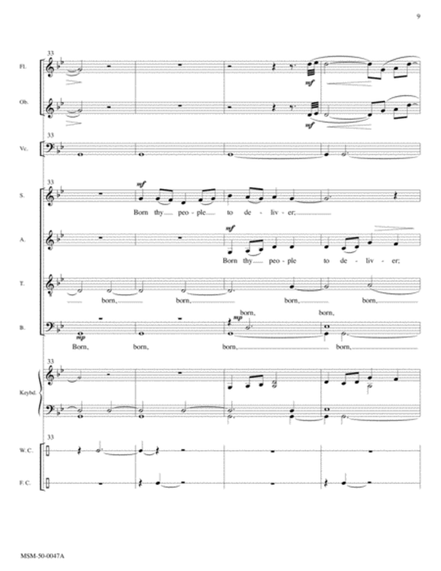 Come, Thou Long-Expected Jesus (Full Score)