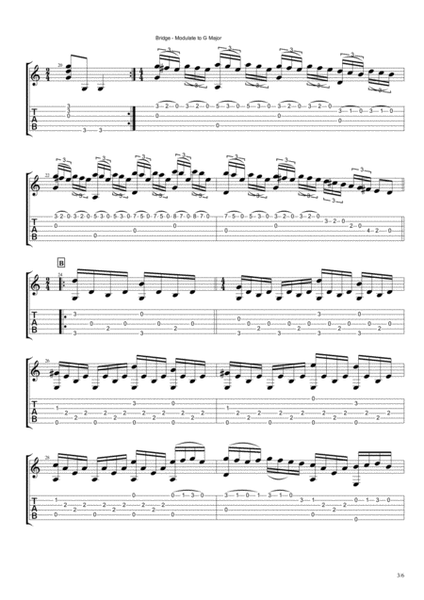 Paganini - Sonata In C-dur ( with tabs)