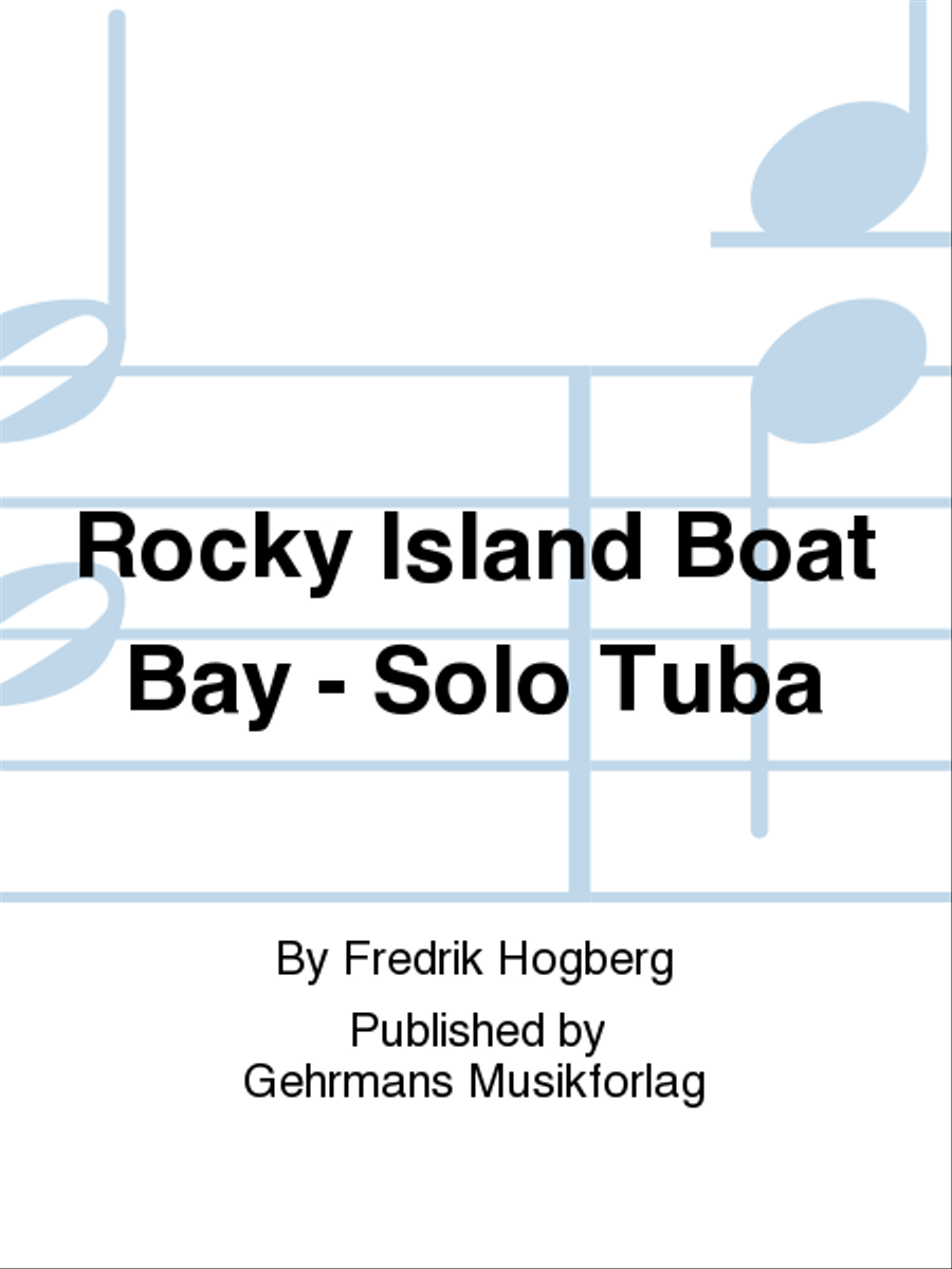 Rocky Island Boat Bay - Solo Tuba Orchestra scores gallery preview page 1