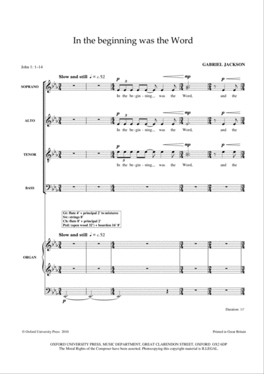In the beginning was the Word Divisi scores gallery preview page 2