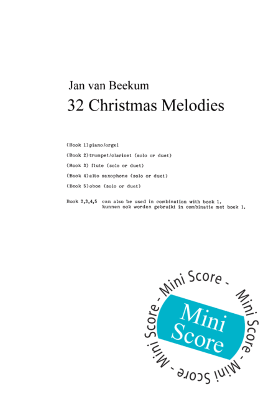 32 Christmas Melodies Woodwind Duet scores gallery preview page 5