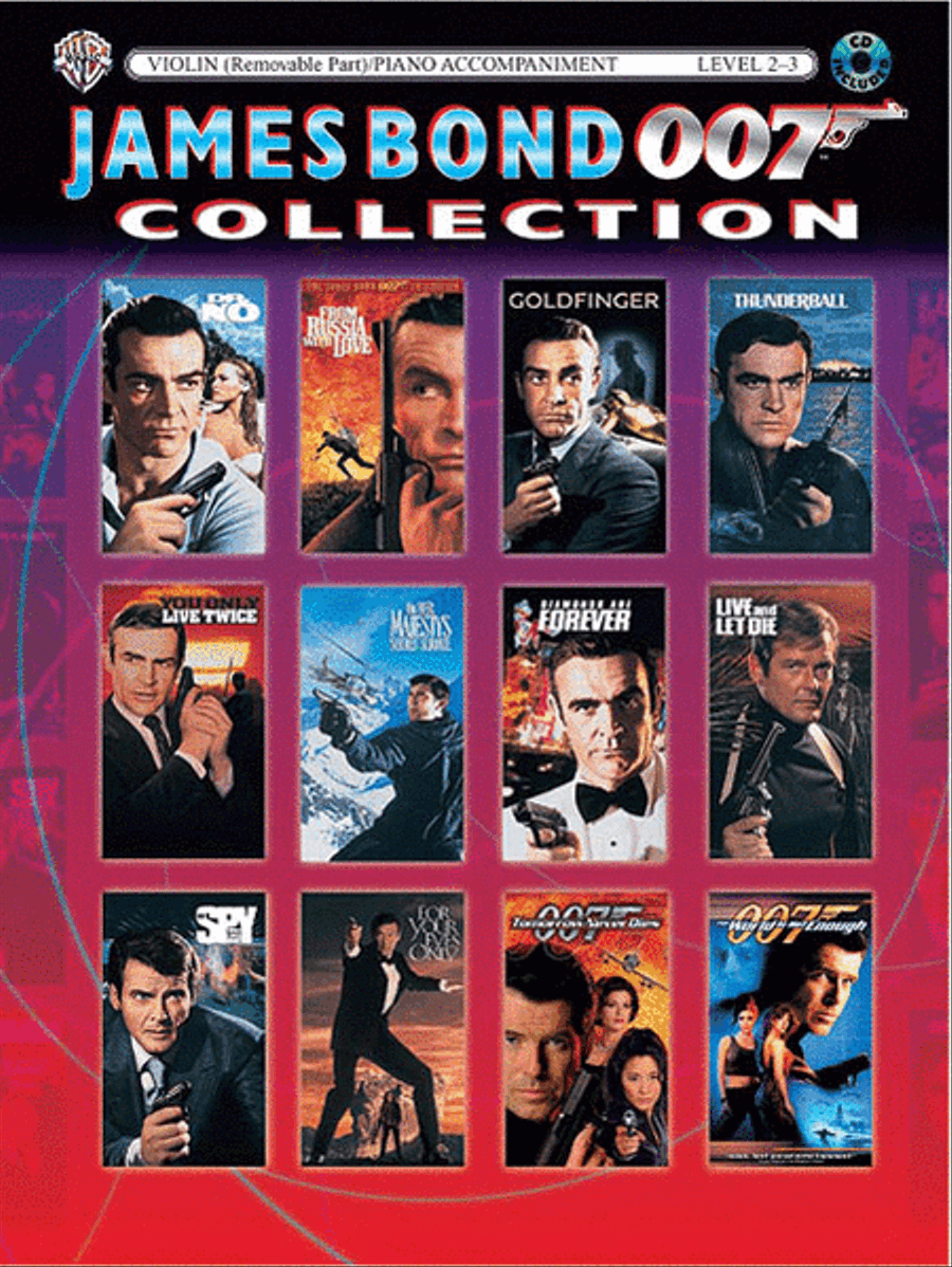 James Bond 007 Collection for Strings Violin Solo scores gallery preview page 1