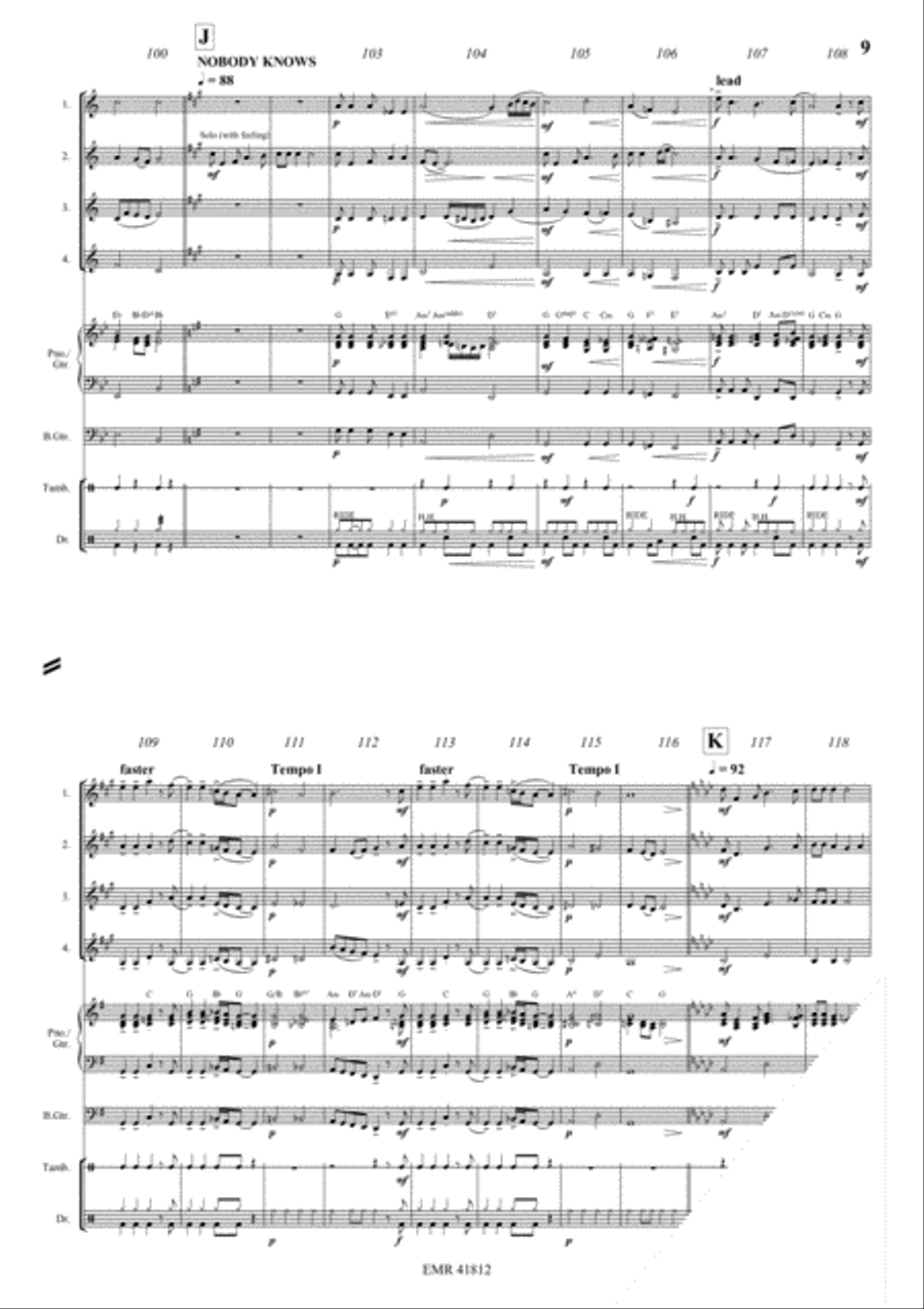 Fascinatin' Gospels Trumpet scores gallery preview page 9