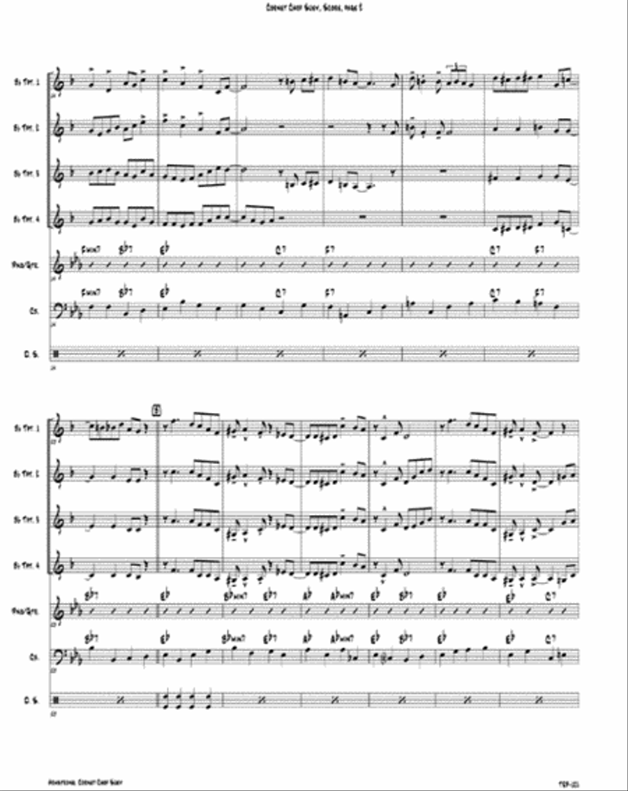 Cornet Chop Suey Cornet Chop Suey Small Ensemble scores gallery preview page 3