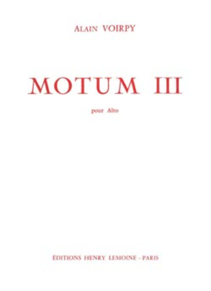 Motum III