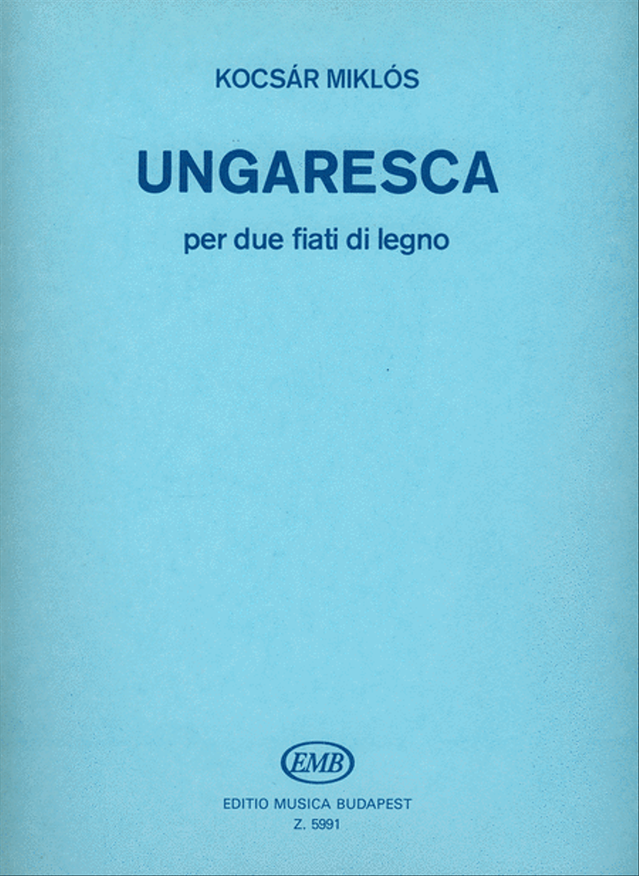 Ungaresca für 2 Holzbläser Brass Duet scores gallery preview page 1