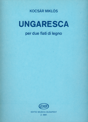 Book cover for Ungaresca für 2 Holzbläser