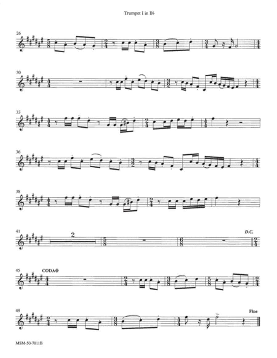 Oh, That I Had a Thousand Voices Choir scores gallery preview page 3