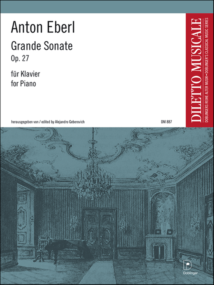 Grande Sonate g-moll op. 27 Piano Solo scores gallery preview page 1