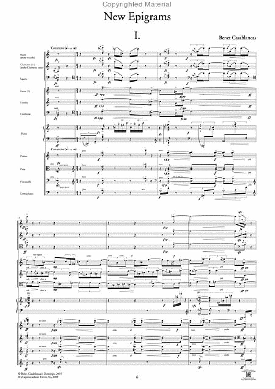 New epigrams New epigrams Piano scores gallery preview page 2