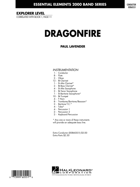Dragonfire - Full Score