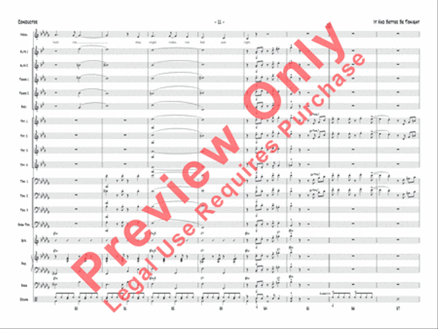 It Had Better Be Tonight Jazz Ensemble scores gallery preview page 32