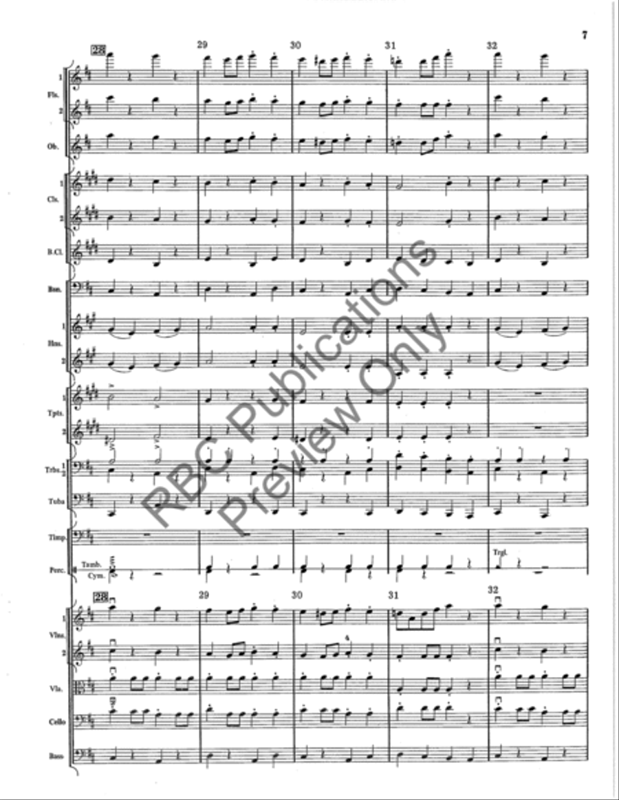 Tritsch Tratsch Polka Tritsch Tratsch Polka Full Orchestra scores gallery preview page 8