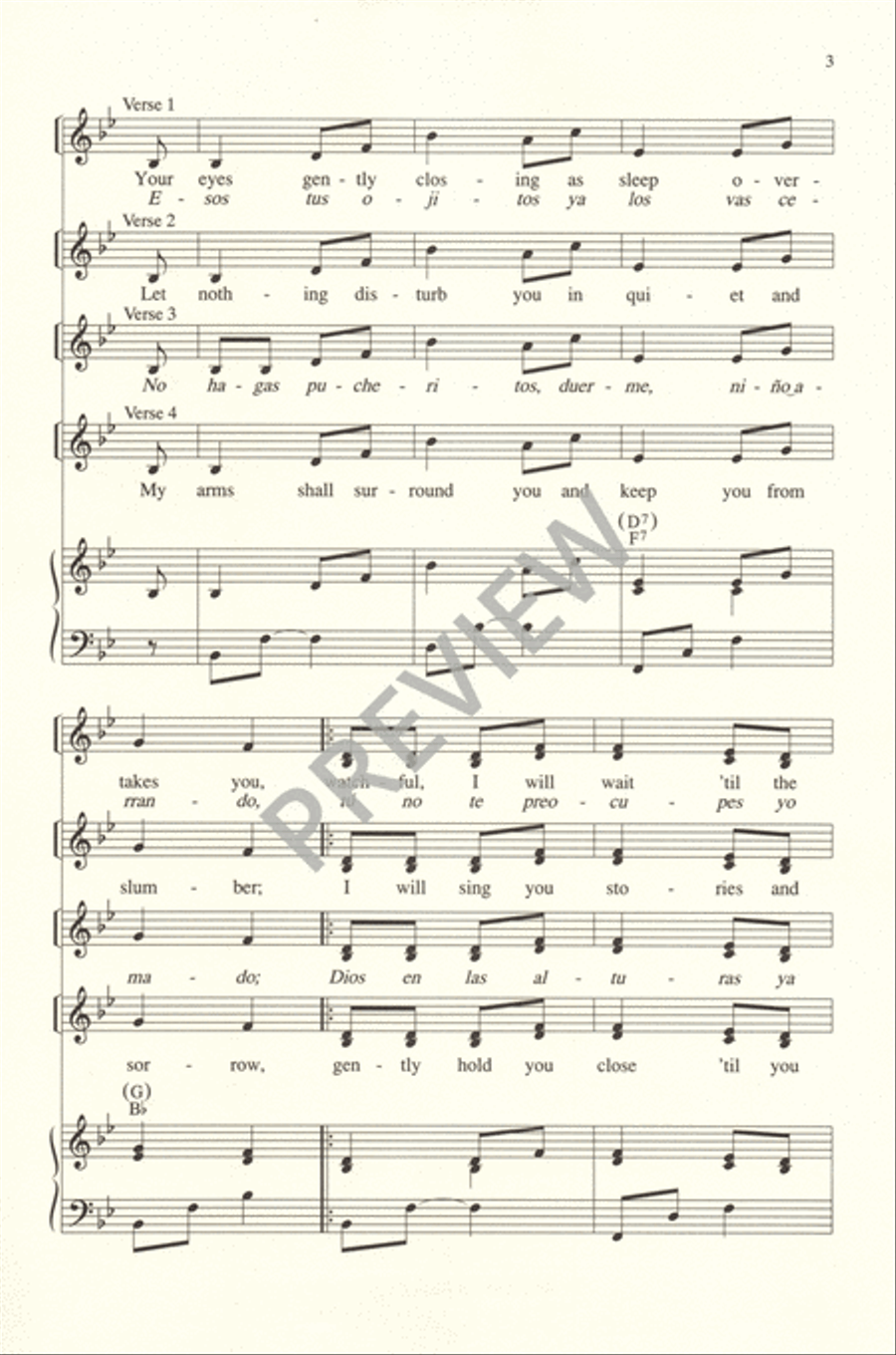 A la Rorro Niño 2-Part scores gallery preview page 4