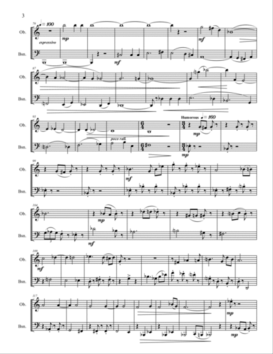 Kathies's Assortment Woodwind Duet scores gallery preview page 5