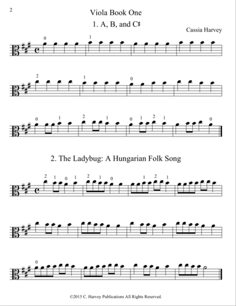 Viola Book One Viola Book One Viola scores gallery preview page 3