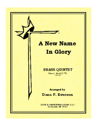 Book cover for A New Name In Glory