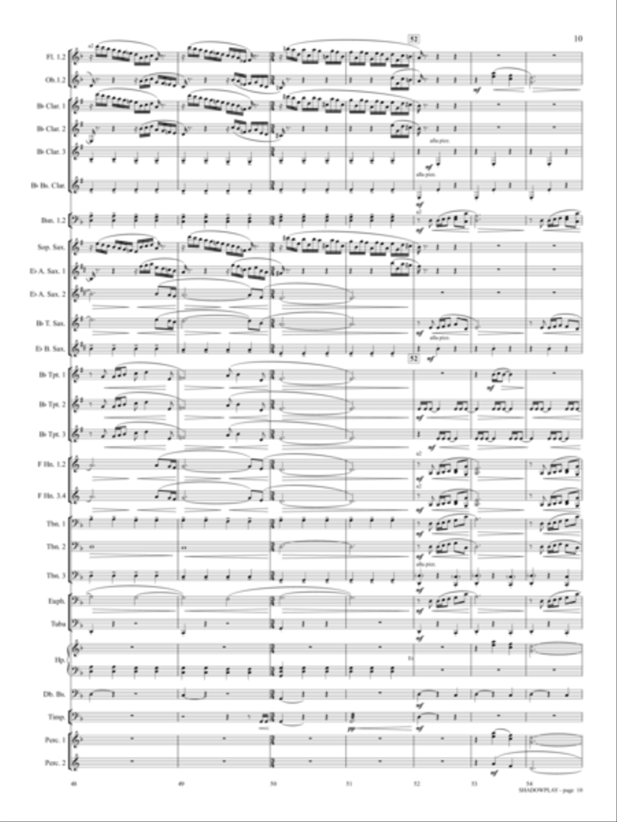 Shadowplay Concert Band scores gallery preview page 8