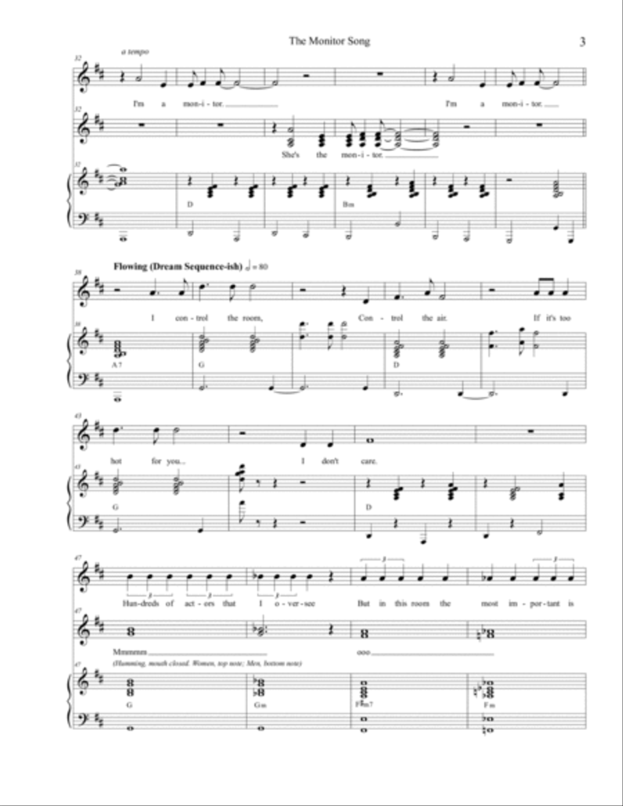 The Monitor Song Voice scores gallery preview page 3