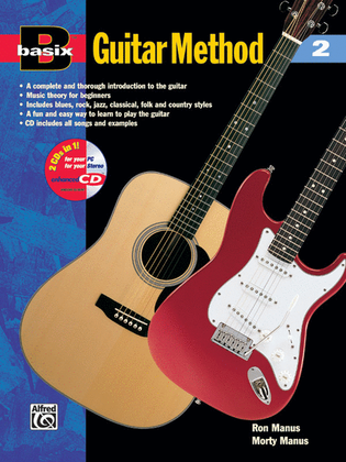 Book cover for Basix Guitar Method, Book 2