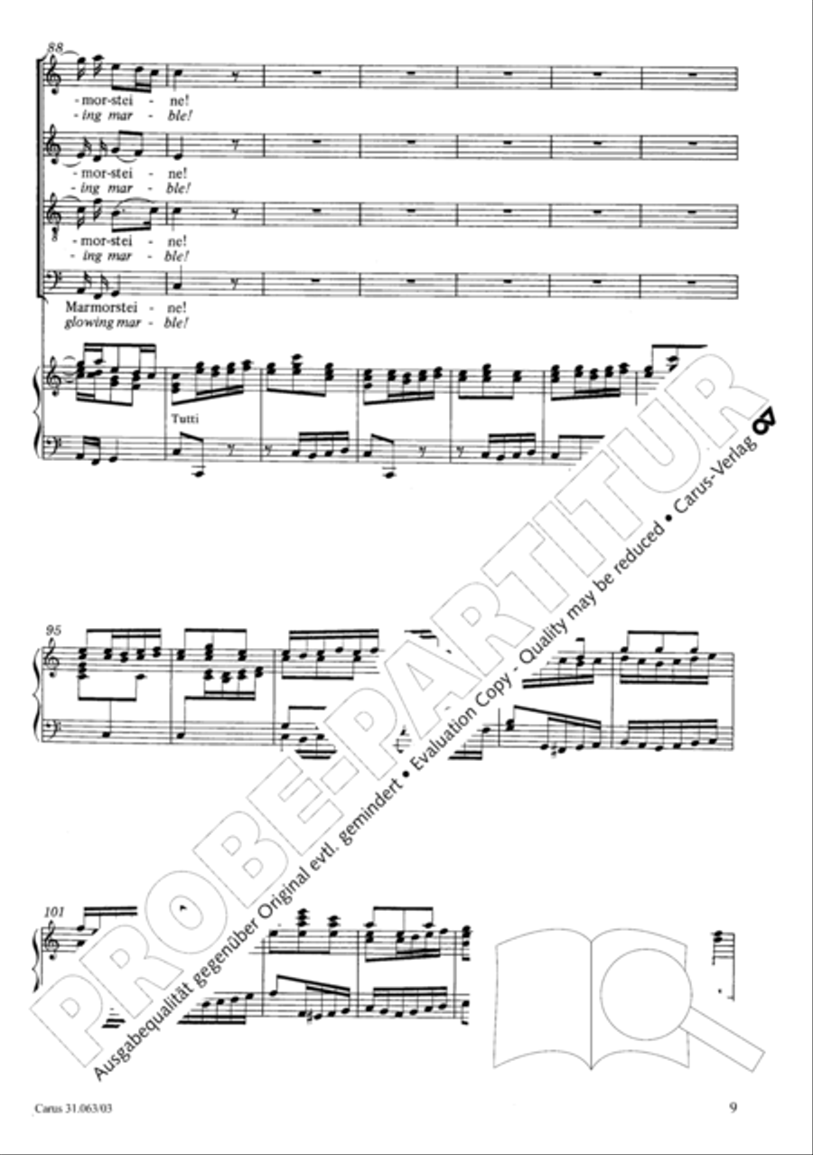 Christians, etch this blessed day (Christen, atzet diesen Tag) 4-Part scores gallery preview page 10