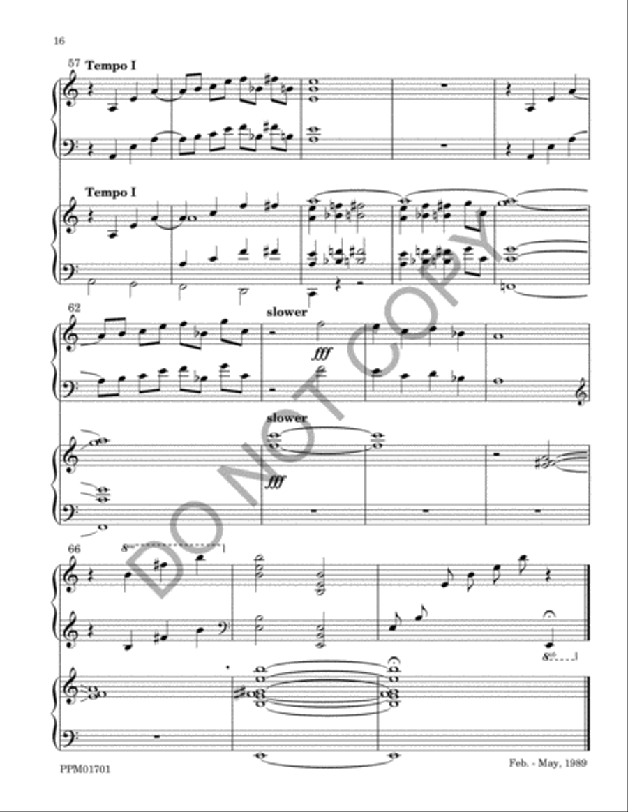 Church Sonata for Piano and Organ image number null