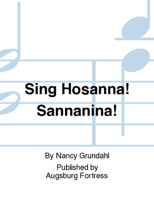 Book cover for Sing Hosanna! Sannanina!