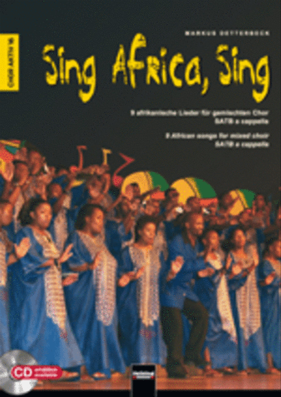 Sing Africa, Sing 4-Part scores gallery preview page 1