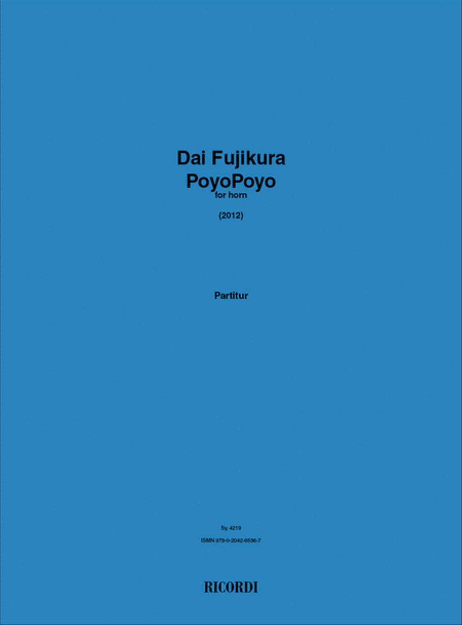 PoyoPoyo PoyoPoyo Horn Solo scores gallery preview page 1
