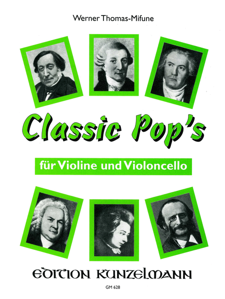 Classic pops for violin and cello
