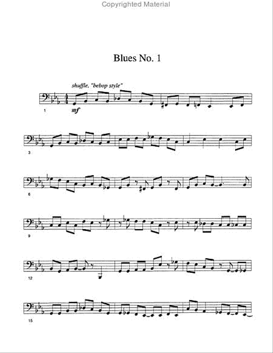 Twenty Etudes Tuba scores gallery preview page 4