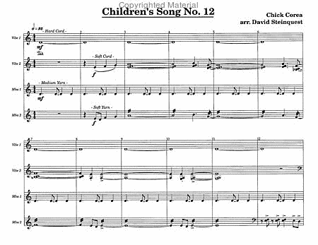 Chick Corea Children's Songs Set 2 image number null