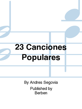 23 Canciones Populares